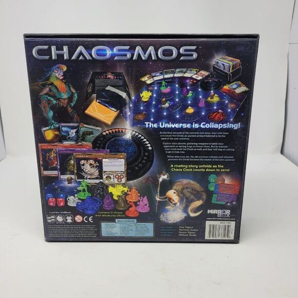Chaosmos 2014 Edition Board Game Allien Universe Is Collapsing Mirror Box Games - Picture 7 of 7